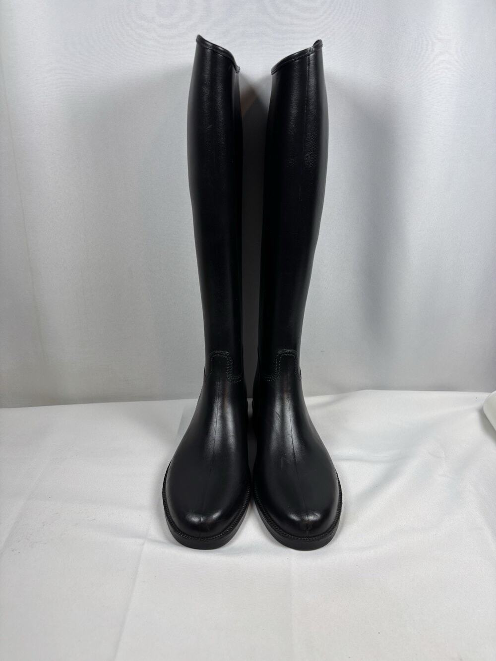Cadett Tall Riding Boots Womens Size 8 EU 41 Black Equestrian Horseback Riding
